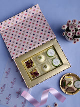 SMALL INDIAN ETHNIC GIFT BOX FEATURING INDUS ROSE