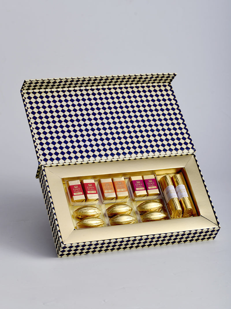 Order Gift Box Metal Golden And Red Online From JAY FOODS,Pune