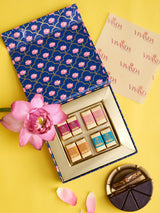SMALL ALL GOLD GIFT BOX FEATURING NOOR BAUG