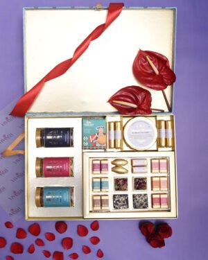 Large Combo Chocolate Gift Box Featuring Pride of India