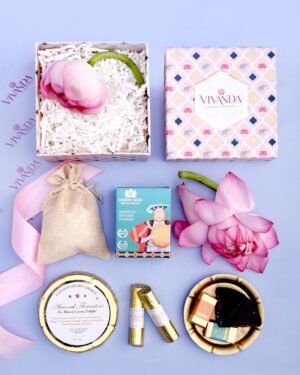 Small Chocolate Hamper Featuring Indus Rose