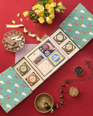 Anniversary Chocolate Combo Gift Box featuring Gulbahar