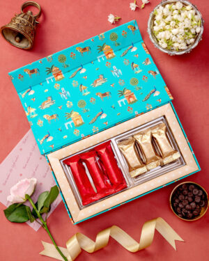 Birthday Chocolate Gift Box 1x2 featuring Mugal Saraai
