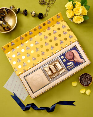 Birthday Chocolate Gift Box 1x3 featuring RajSavaari