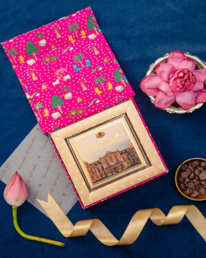 Congratulations Chocolate Gift Box 1x1 featuring Gokul Pichwai