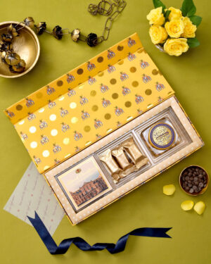 Congratulations Chocolate Gift Box 1x3 featuring RajSavaari