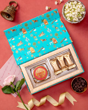 Festive Gifts Chocolate Gift Box 1x2 featuring Mugal Saraai