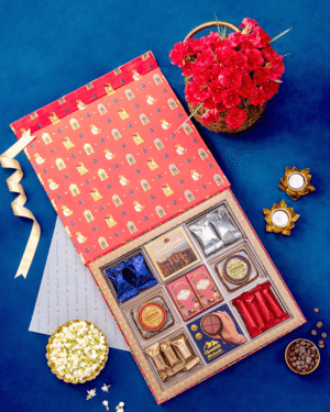 Festive Gifts Chocolate Gift Box 3x3 featuring RajPutana