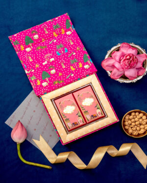 New Baby Chocolate Gift Box 1x1 featuring  Gokul Pichwai
