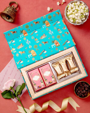 New Baby Chocolate Gift Box 1x2 featuring Mugal Saraai