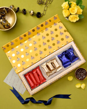 Thank You Chocolate Gift Box 1x3 featuring Rajsavaari