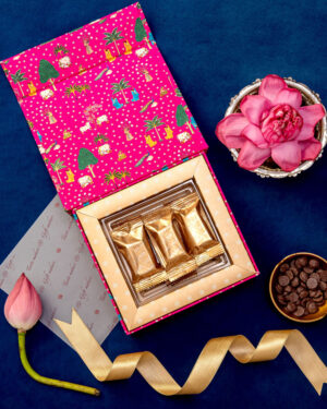 Thank You Chocolate Gift Box 1x1 featuring Gokul Pichwai