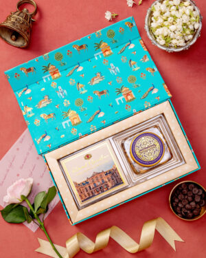 Wedding Chocolate Gift Box 1x2 featuring Mugal Saraai
