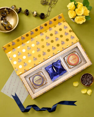 Wedding Chocolate Gift Box 1x3 featuring RajSavaari