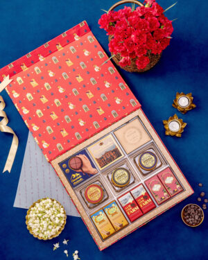 Festive Gifts Chocolate Gift Box 3x3 featuring RajPutana